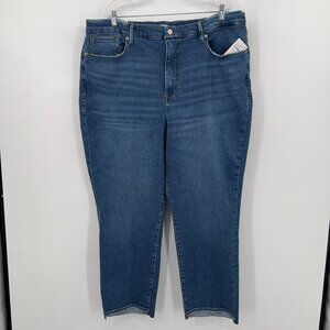 Good American Good Classic High Rise Skinny Jeans Women’s Size 26 Plus NWT